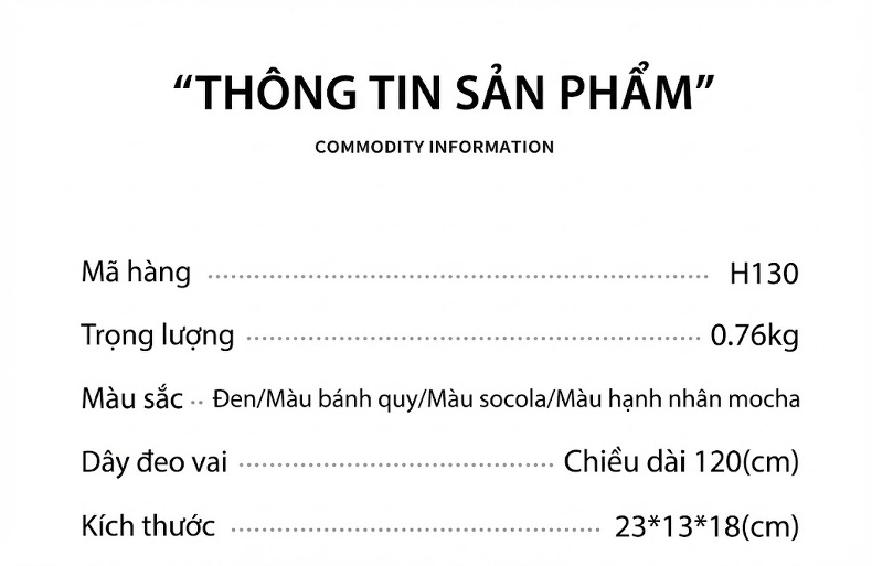 Túi Xách Nữ Đeo Vai/Đeo Chéo Kiểu Dáng Basket Bag Da Mờ Màu Nâu chi tiết 3