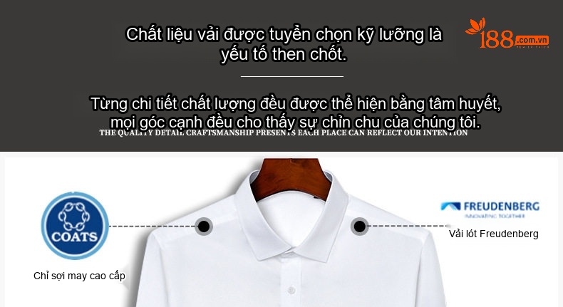 Áo Sơ Mi Dài Tay Nam Cotton Sọc Kẻ Chống Nhăn Màu Đen, Xanh, Đỏ chi tiết 11