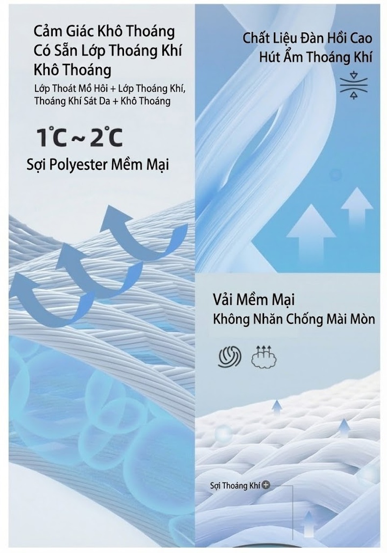Quần dài thể thao nam ống bo thun lưng co giãn chất băng lụa mùa hè chi tiết 4