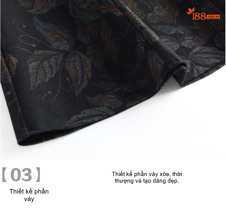 Chân Váy Chữ A Nữ Lưng Cao Họa Tiết Caro Thời Trang Thu Đông chi tiết 11