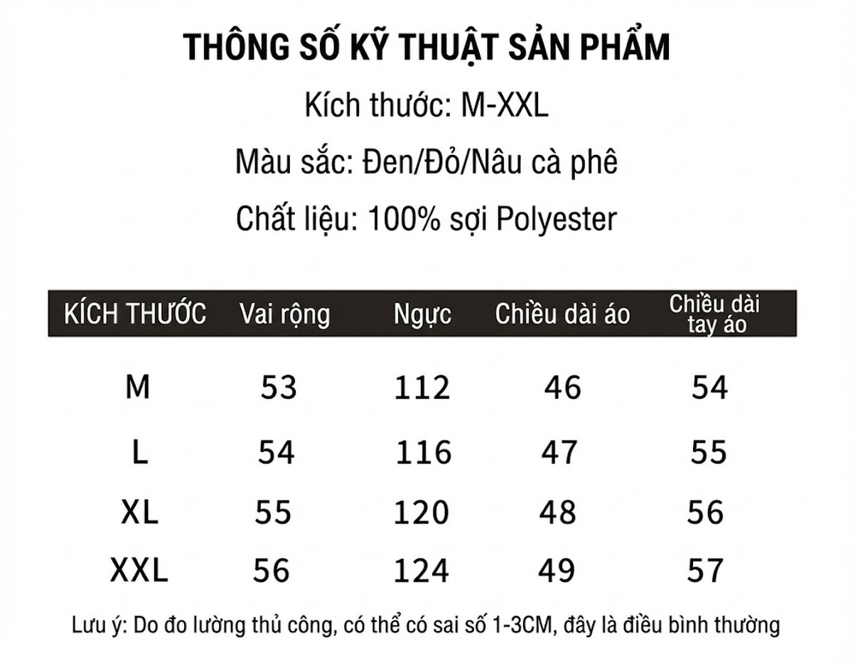 Áo Khoác Bomber Nữ Tay Lỡ Dáng Ngắn Màu Đỏ, Nâu, Đen chi tiết 15