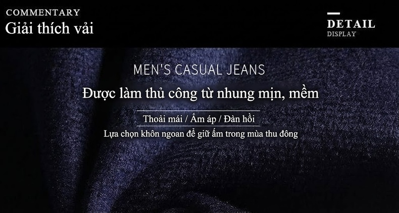 Quần Tây Nam Ống Đứng Dáng Suông Lịch Lãm Dày Dặn Màu Đen, Xám chi tiết 4