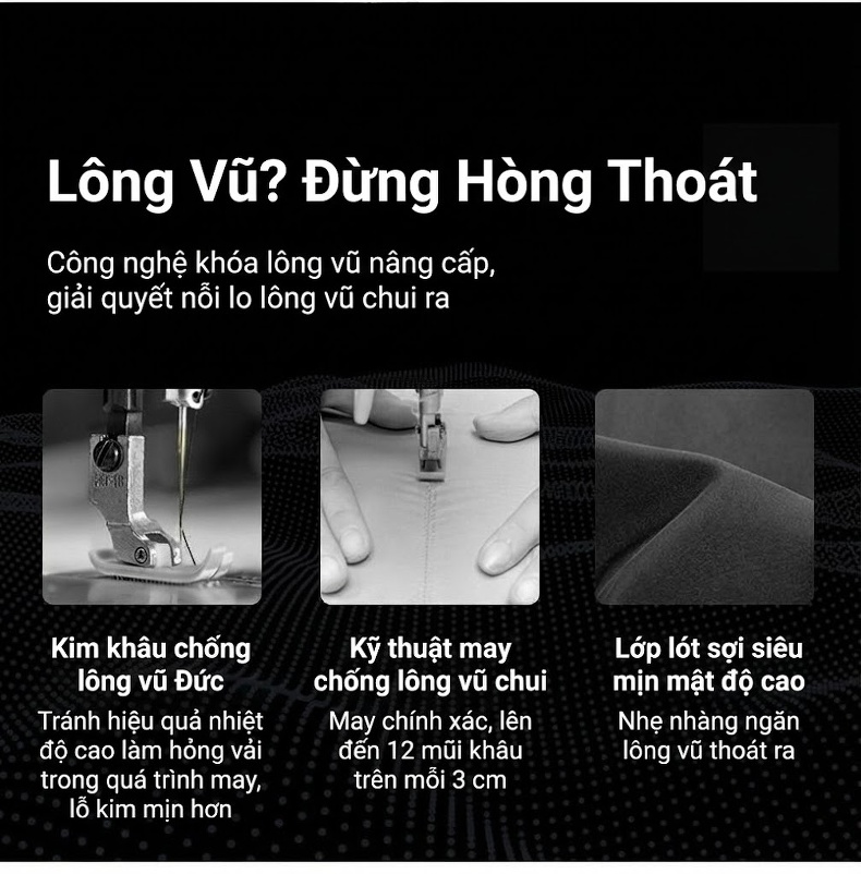 Áo Khoác Phao Nữ Dáng Vest Ôm Dáng Thời Trang Màu Đen, Nâu chi tiết 8