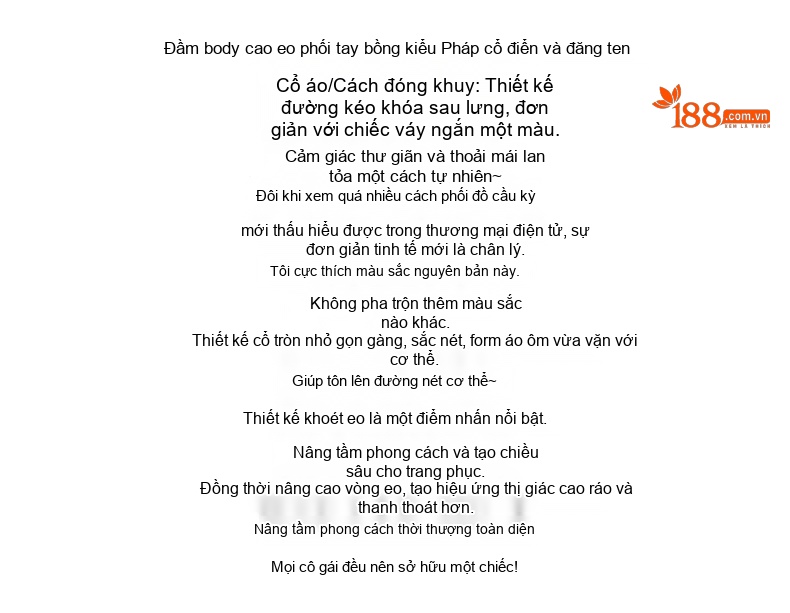 Váy liền thân Nữ Tay Lỡ, Hở Eo, Ôm Body, Nhung Tăm Màu Xanh Lá chi tiết 2