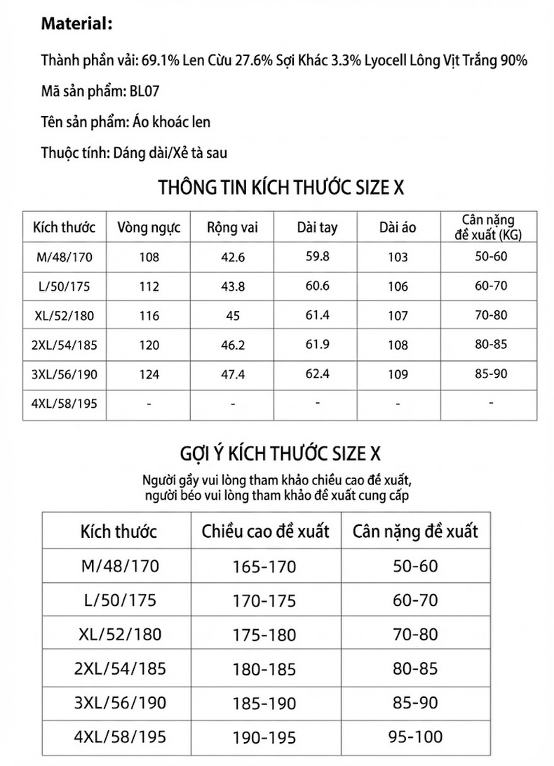 Áo Khoác Dạ Nam Dáng Dài 2024 Thu Đông Hai Hàng Khuy Lót Lông Vũ Có Thể Tháo Rời Phong Cách Doanh Nhân Màu Xám, Nâu chi tiết 2