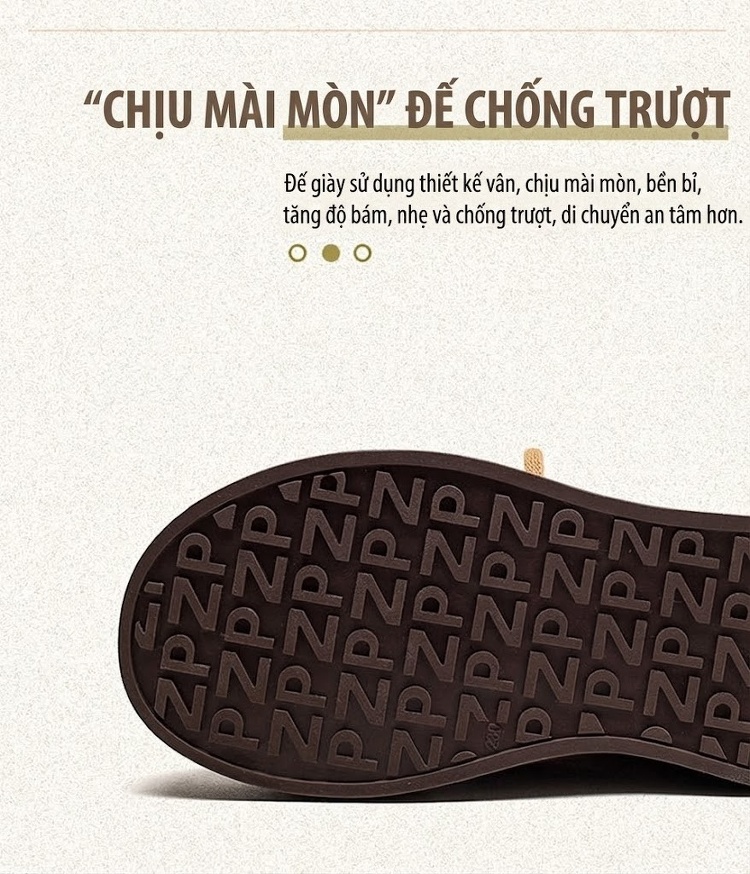 Giày Chelsea Boot Nam Da Bò Khóa Kéo Bên Hông Chiều Cao Đế Khoảng 4cm Màu Đen, Nâu chi tiết 5