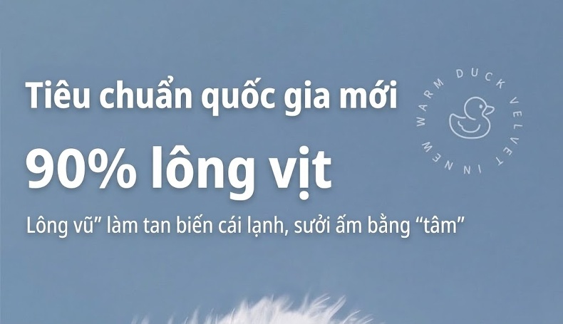 Áo Khoác Phao Nam Lông Vũ Trắng Dáng Ngắn Giữ Ấm Mùa Đông Màu Đen, Xám, Xanh Navy chi tiết 3