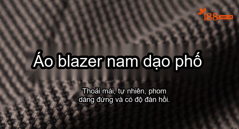 Áo Blazer Nam Modal Dáng Ôm Vừa Vặn Phong Cách Doanh Nhân Màu Nâu, Xám chi tiết 1
