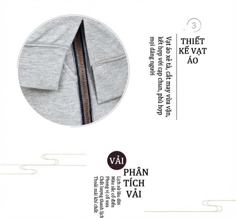 Bộ Đồ Thể Thao Nữ Dệt Kim Thu Đông Áo Hoodie Quần Dài chi tiết 6