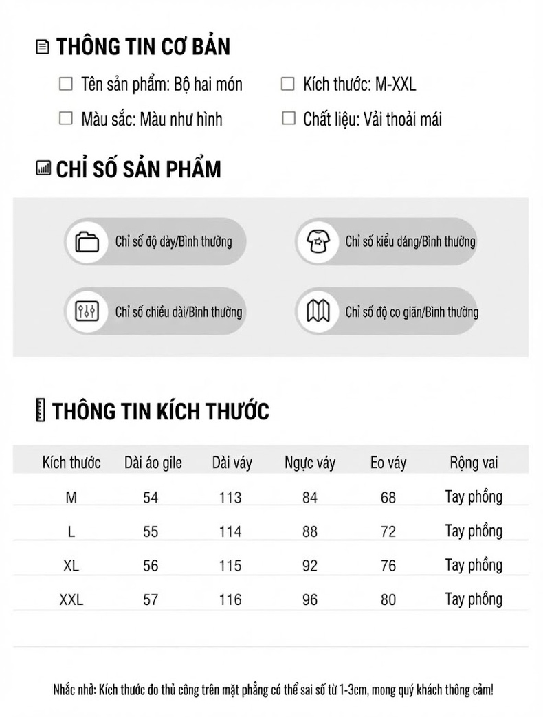 Set Áo Gile và Đầm Nữ Phong Cách Trung Hoa Cổ Điển chi tiết 11