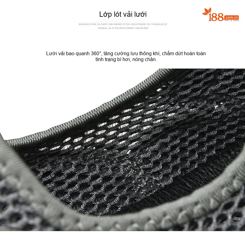 Sandal Nam Dây Rút Thể Thao Outdoor Thoáng Khí, Chống Nước, Nhanh Khô, Chống Mài Mòn, Chiều Cao Đế Khoảng 3cm Màu Be, Xám chi tiết 10