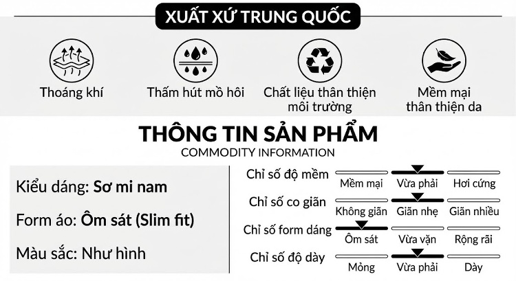 Áo Sơ Mi Ngắn Tay Nam Họa Tiết Sóng Nước Mực In Kỹ Thuật Số Không Cần Ủi Chống Nhăn chi tiết 5