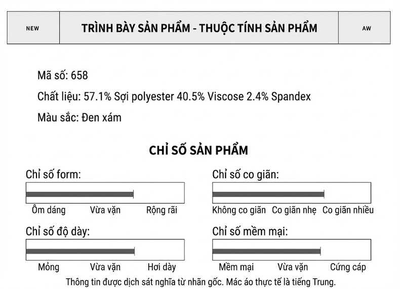 Quần Tây Nam Ống Đứng Dáng Ôm Thời Trang Công Sở Màu Đen, Xám chi tiết 8