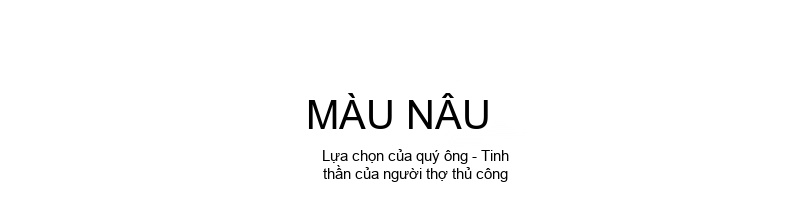 Giày Tây Buộc Dây Nam Da Thật Chiều Cao Đế Khoảng 3cm Màu Đen, Nâu, Vàng chi tiết 4