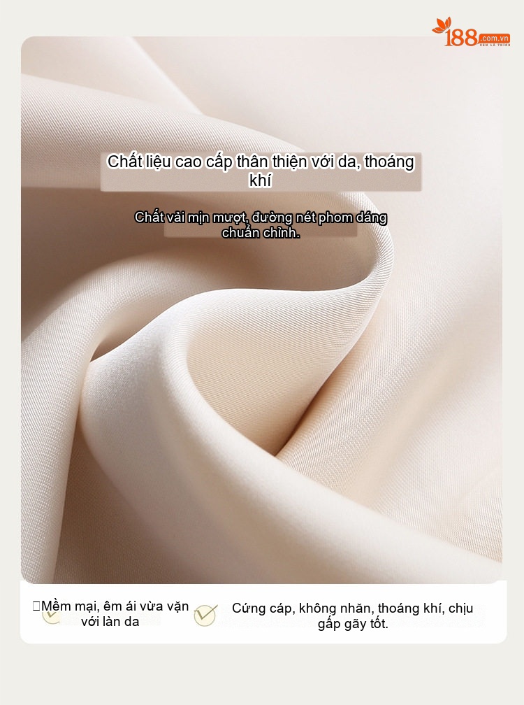 Váy Đầm Nữ Cổ chữ V Wrap Kiểu Dáng Thanh Lịch Màu Trắng, Đỏ, Đen chi tiết 4