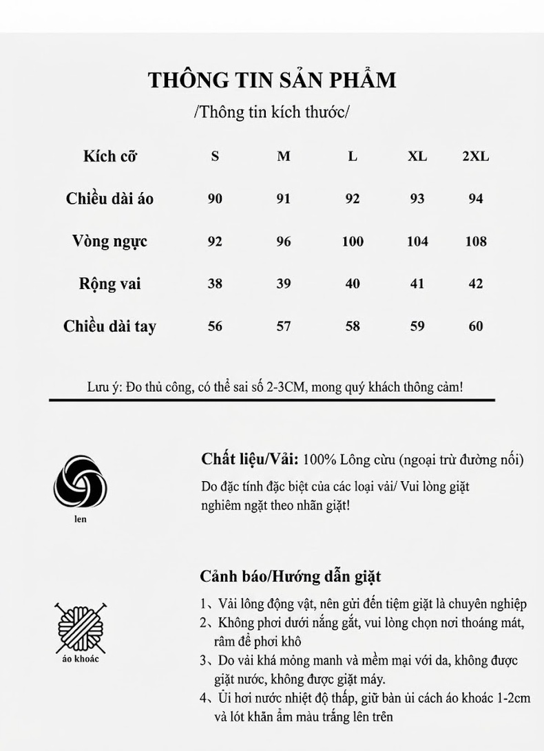 Áo Khoác Dạ Nữ Dáng Dài Hai Mặt Lông Cừu Phong Cách Hepburn Kèm Mũ Trùm Đầu Màu Be, Nâu, Trắng, Xanh... chi tiết 3