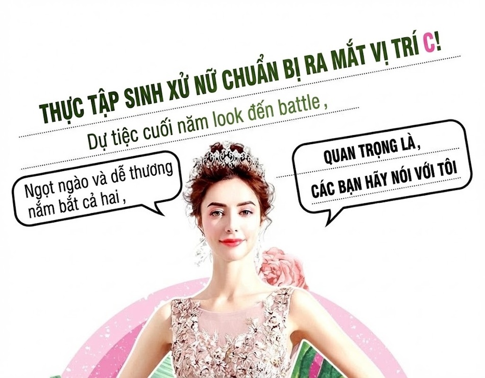Váy Dạ Hội Dáng Công Chúa Màu Hồng Phấn Thêu Hoa chi tiết 1