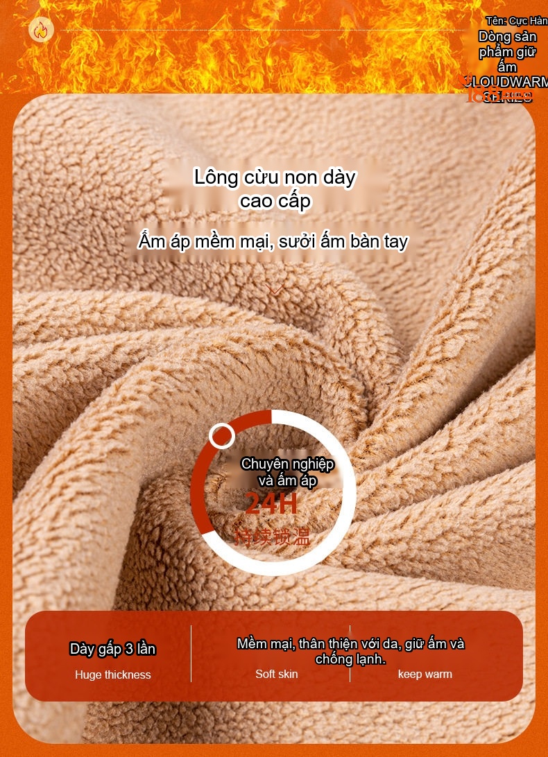 Áo Sơ Mi Nam Ca Rô Lông Cừu Non Cotton Dày Dặn Giữ Ấm Màu Đen, Đỏ, Xanh Dương, Xanh Lá... chi tiết 8