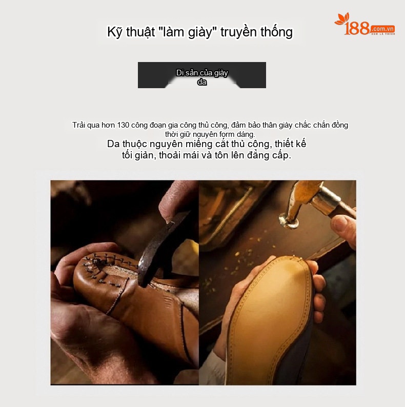 Giày Lười Nam Da Bò Vân Cá Sấu Chiều Cao Đế Khoảng 3cm Màu Đen, Đỏ chi tiết 4