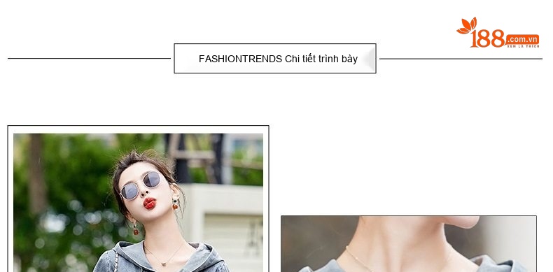 Set Bộ Quần Áo Nữ Phong Cách Trung Hoa Cổ Điển Áo Hoodie Tay Ngắn Chân Váy Jean Dáng Dài Thêu Họa Tiết chi tiết 7