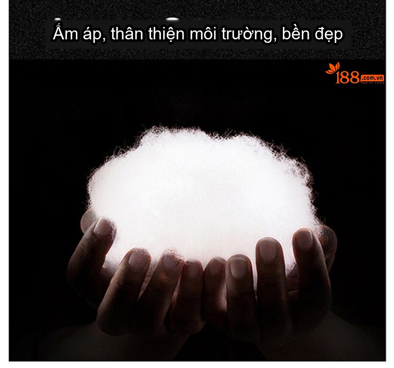 Áo Khoác Phao Nam Nữ Cotton Dáng Rộng Cổ Đứng Lót Nỉ Màu Xanh Dương, Nâu, Hồng, Xanh Lá... chi tiết 7