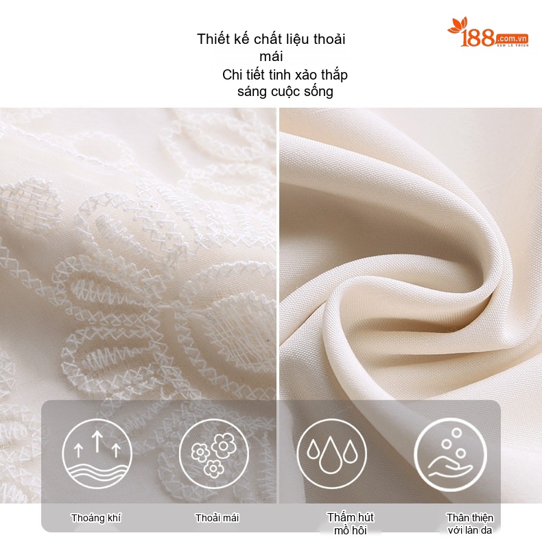 Set Áo Croptop Tay Ngắn và Chân Váy Dài Ren Cao Cấp Màu Hồng, Đen, Trắng chi tiết 8