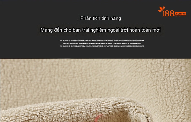 Quần Dài Bo Gấu Nam Nữ Phong Cách Công Sở Lót Lông Dày Dặn Giữ Ấm Mùa Đông Màu Be, Đen, Nâu, Xanh Navy chi tiết 3