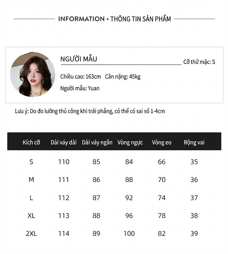 Váy Voan Hoa Nhí Nữ Tay Ngắn Xẻ Tà Dáng Ôm Dự Tiệc Màu Vàng, Xám chi tiết 5