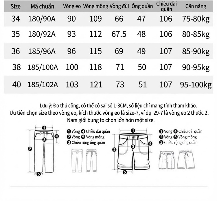 Quần Tây Nam Lông Cừu Dáng Suông Rộng Thoải Mái Chống Nhăn Màu Đen, Xanh Navy, Xám chi tiết 21