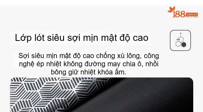 Áo phao lông vũ nam nữ có mũ trùm đầu giữ nhiệt chi tiết 13
