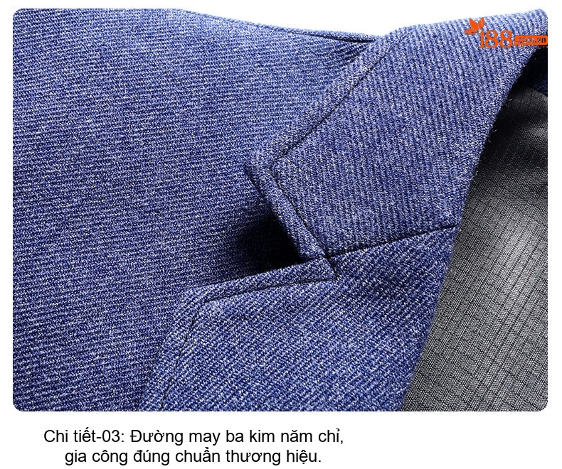 Áo Vest Nam Dệt Kim Co Giãn Không Nhăn Phong Cách Hàn Quốc Màu Đỏ Tía, Xanh Navy, Be, Xám... chi tiết 26