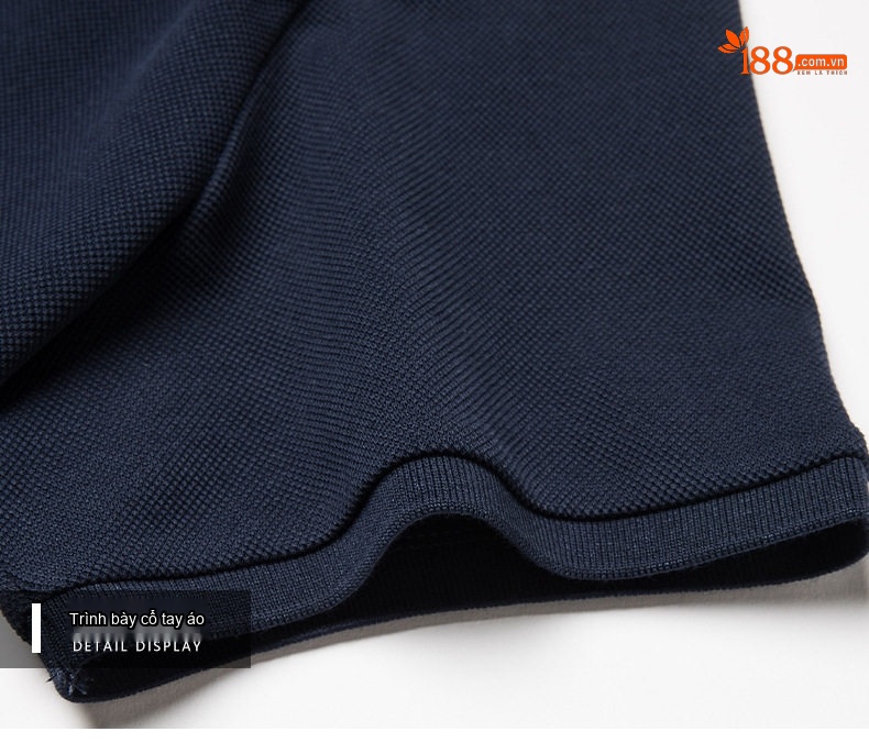 Áo Polo Nam Cotton Dài Tay Form Rộng Màu Đen, Xanh Navy, Trắng, Xám... chi tiết 24