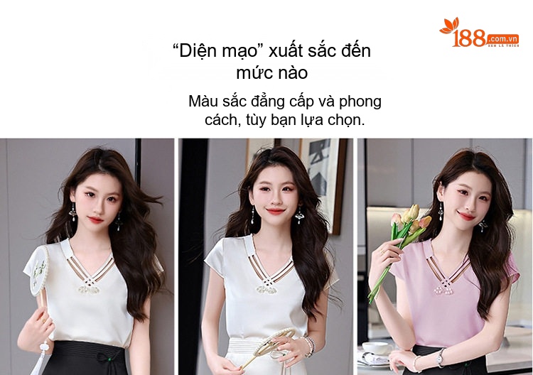 Set Bộ Áo và Chân Váy Chữ A Phong Cách Tân Cổ Điển Màu Đen, Trắng, Hồng chi tiết 5