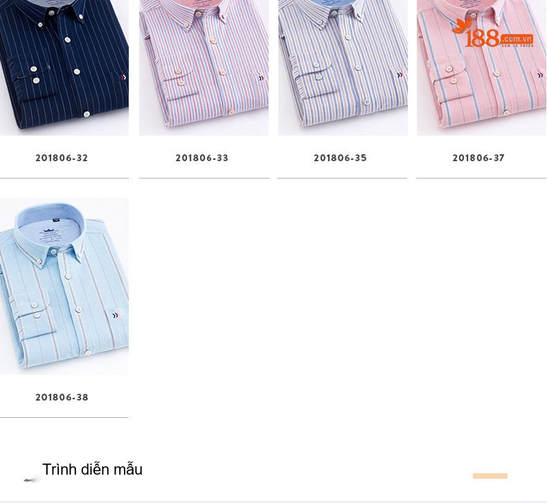 Áo Sơ Mi Nam Tay Dài Cotton Oxford Giặt Nước Kẻ Caro Mặc Đơn Giản Lót Trong Công Sở Màu Trắng, Xanh Dương, Xám, Hồng... chi tiết 11
