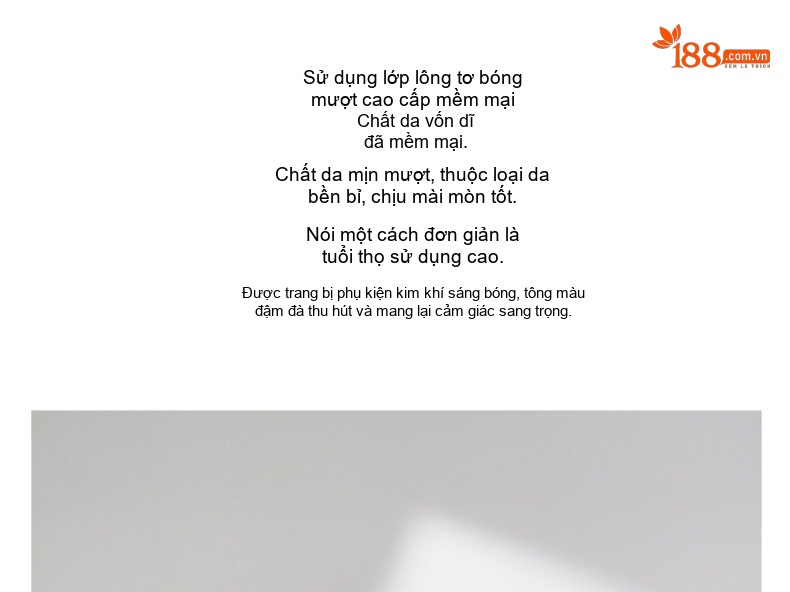 Túi Xách Tay Nữ Nhung Sợi Nhỏ Cao Cấp Thiết Kế Tối Giản Màu Nâu, Kem, Tím chi tiết 1