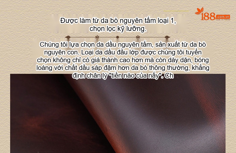 Túi Đeo Chéo Mini Nam Nữ Da Bò Retro Đa Năng chi tiết 5