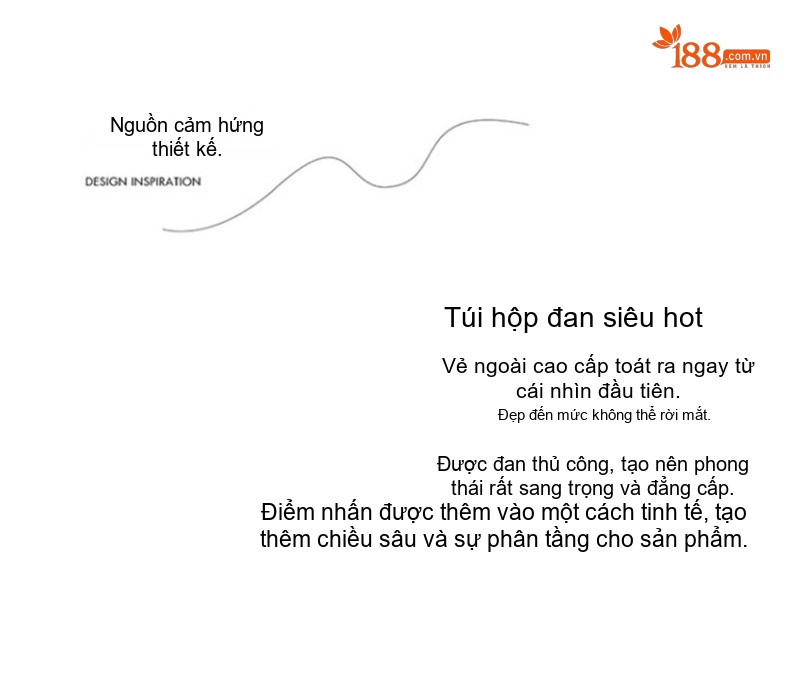 Túi Hộp Đựng Cơm Đan Thủ Công Khóa Kéo Đeo Vai Chéo Tay Xách Thời Trang Màu Đỏ Rượu Vang, Xanh Lá chi tiết 6