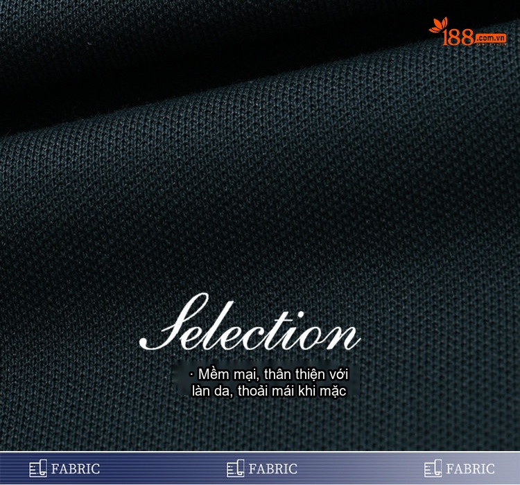 Áo Polo Nam Cotton Tay Ngắn Form Rộng Cổ Bẻ Thanh Lịch Màu Trắng, Xanh Đen, Xanh Navy chi tiết 9