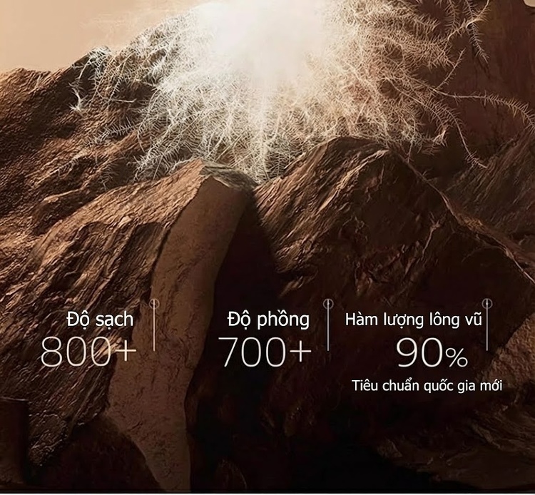 Áo Khoác Dạ Nam Hai Mặt Lót Lông Vũ Ấm Áp Dáng Dài Trung Niên Màu Đen chi tiết 9