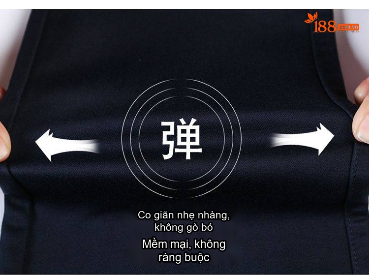 Quần Dài Nam Ống Đứng Dáng Rộng Phong Cách Hàn Quốc Công Sở Màu Be, Xanh Navy, Nâu, Đen chi tiết 11