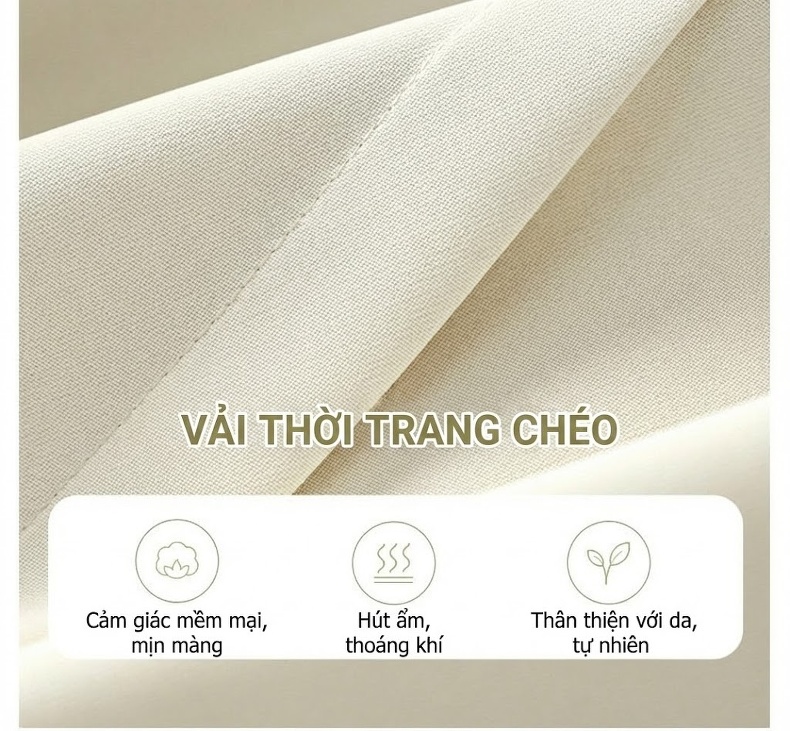 Váy Suông Nữ Tay Lửng Cổ Tròn Đính Đá Sang Trọng Màu Trắng chi tiết 7