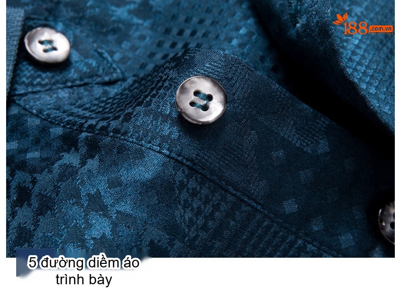 Áo Polo Nam Tay Ngắn Lụa Tơ Tằm Trung Niên Form Rộng Thoải Mái Màu Đen, Trắng, Xanh Navy chi tiết 23