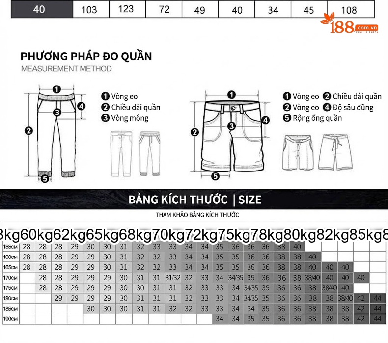 Quần Jean Dài Nam Ống Đứng Co Giãn Vừa Vặn Màu Xanh Navy chi tiết 9