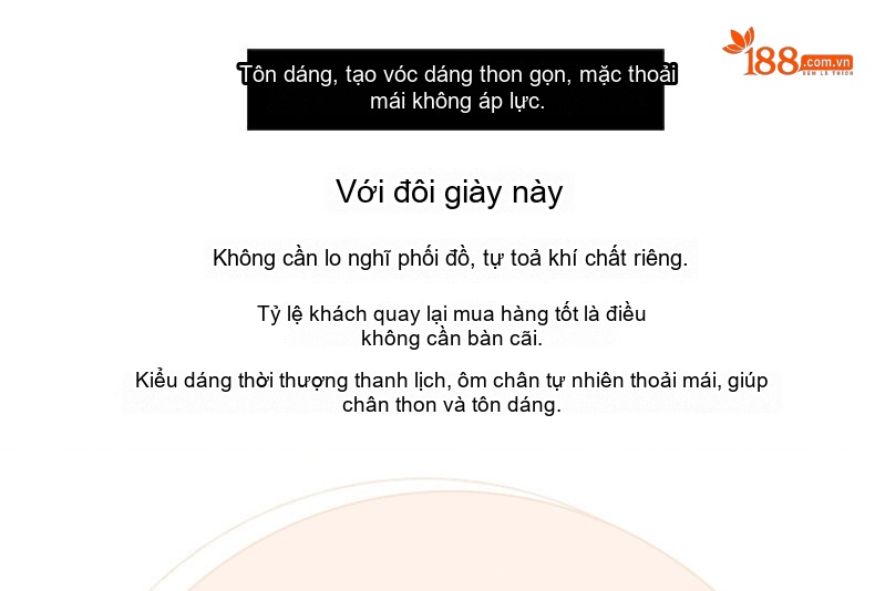 Giày Búp Bê Mềm Nữ Đế Bằng Chiều Cao Đế Khoảng 2cm Màu Đỏ, Đen, Nâu, Trắng Kem... chi tiết 7