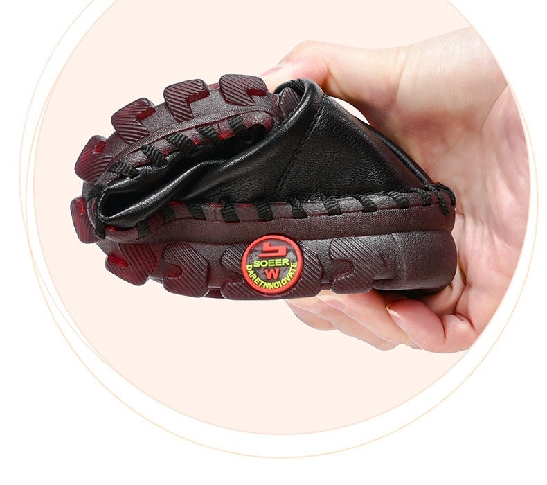 Giày Búp Bê Mềm Nữ Đế Bằng Chiều Cao Đế Khoảng 2cm Màu Đỏ, Đen, Nâu, Trắng Kem... chi tiết 8