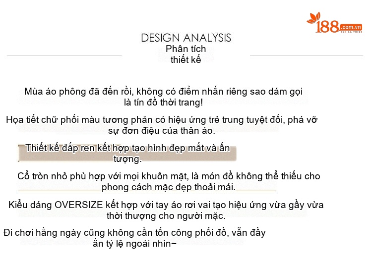 Áo Thun Nữ Tay Ngắn Form Rộng Viền Ren Hoa Văn Màu Trắng, Xanh, Tím chi tiết 2