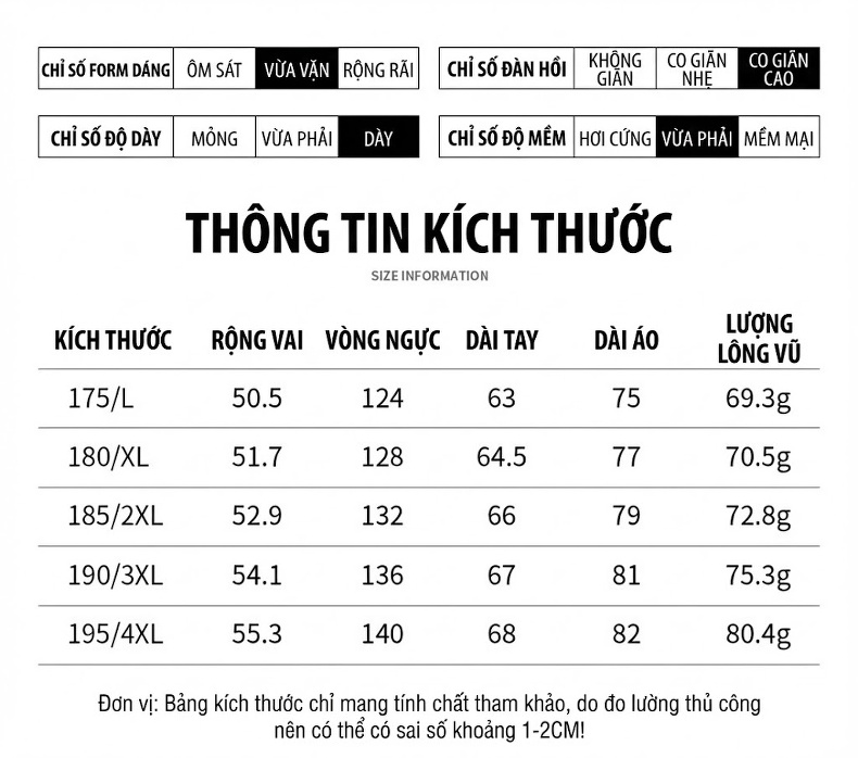 Áo Khoác Phao Nam Trung Niên Chất Liệu Milk Silk Lót Lông Vũ Trắng 85/15 Màu Xanh Navy chi tiết 16