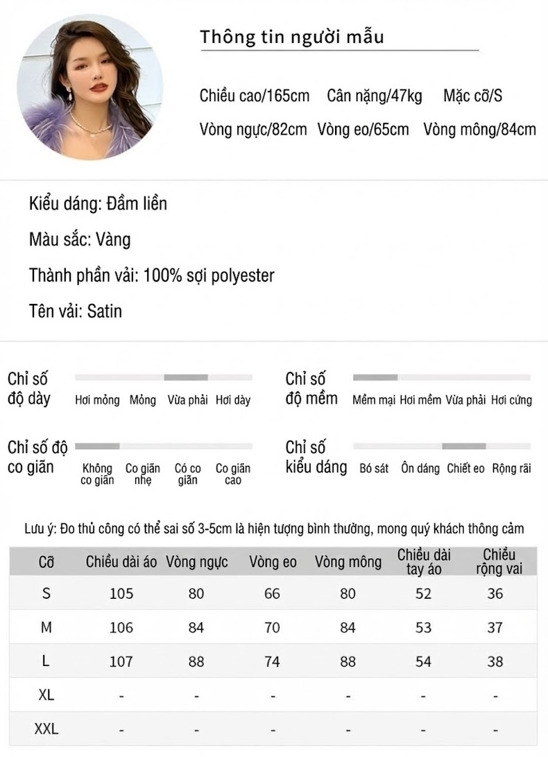 Váy Liền Thân Nữ In Hoa Hồng Dáng Ôm Che Bụng Tay Dài Phong Cách Tiểu Thư chi tiết 2