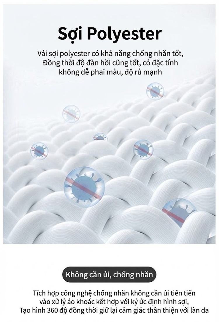 Áo Khoác Nam Dáng Công Sở Cổ Trụ Mỏng Nhẹ Màu Be, Đen chi tiết 5