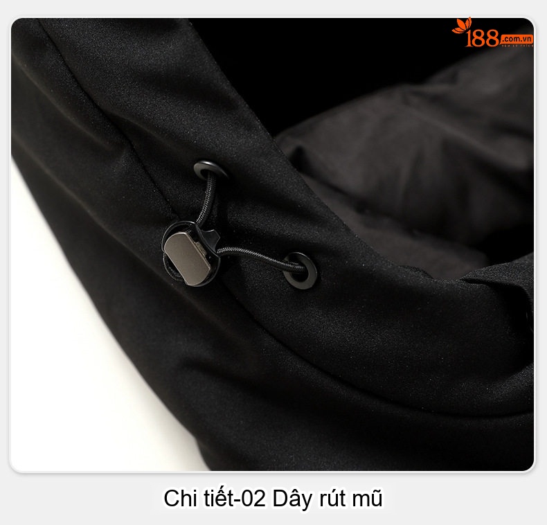 Áo Khoác Phao Nam Lông Vũ 3 Trong 1 Tháo Rời Lớp Trong Giữ Ấm Mùa Đông chi tiết 25